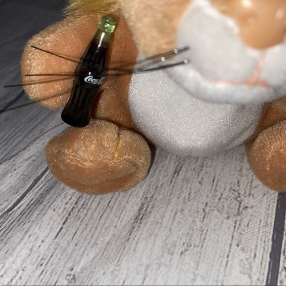 Coca Cola collectibles small plush animals polar bear penguin and lion - Picture 5 of 7